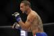 Jun 22, 2012; Atlantic City, NJ, USA; Cub Swanson in a featherweight bout against Ross Pearson during UFC on FX at Revel Resort and Casino. Cub Swanson won the fight by technical knockout in the second round. Mandatory Credit: Joe Camporeale-USA TODAY S