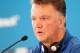 PORTO ALEGRE, BRAZIL - JUNE 17: Netherlands coach Louis van Gaal talks during a Netherlands press conference at Estadio Beira-Rio on June 17, 2014 in Porto Alegre, Brazil. (Photo by Cameron Spencer/Getty Images)