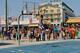 Fans watch a high-flying dunk at the Venice Basketball League.