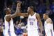Durant, Westbrook and defensive specialist Ibaka have made up the Thunder's Big Three since Harden's departure in 2012.