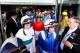 ASCOT, ENGLAND - JUNE 19: Jockeys make their way to the parade ring during day three of Royal Ascot at Ascot Racecourse on June 19, 2014 in Ascot, England. (Photo by Alan Crowhurst/Getty Images for Ascot Racecourse)