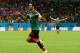 RECIFE, BRAZIL - JUNE 23: Rafael Marquez of Mexico celebrates scoring his team's first goal during the 2014 FIFA World Cup Brazil Group A match between Croatia and Mexico at Arena Pernambuco on June 23, 2014 in Recife, Brazil. (Photo by Robert Cianflone