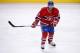 Apr 10, 2014; Montreal, Quebec, CAN; Montreal Canadiens forward Thomas Vanek (20) skates before the game against the New York Islanders at the Bell Centre. The New YorkIslanders defeated the Montreal Canadiens 2-0. Mandatory Credit: Eric Bolte-USA TODAY