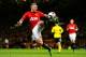 MANCHESTER, ENGLAND - JANUARY 22: Alexander Buttner of Manchester United controls the ball during the Capital One Cup semi final, second leg match between Manchester United and Sunderland at Old Trafford on January 22, 2014 in Manchester, England. (Phot