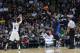 SAN ANTONIO, TX - April 23: Shawn Marion #0 of the Dallas Mavericks shoots against the San Antonio Spurs in Game Two of the Western Conference Quarterfinals during the NBA Playoffs at AT&T Center on April 23, 2014 in San Antonio, Texas. NOTE TO USER: User