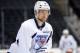 Jun 3, 2014; Los Angeles, CA, USA; New York Rangers defenseman Anton Stralman (6) during practice the day before game one of the 2014 Stanley Cup Final against the Los Angeles Kings at Staples Center. Mandatory Credit: Kirby Lee-USA TODAY Sports