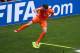 FORTALEZA, BRAZIL - JUNE 29: Klaas-Jan Huntelaar of the Netherlands celebrates scoring his team's second goal on a penalty kick in stoppage time during the 2014 FIFA World Cup Brazil Round of 16 match between Netherlands and Mexico at Castelao on June 29