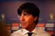 COSTA DO SAUIPE, BRAZIL - DECEMBER 06: Germany coach Joachim Loew speaks to members of the media after the Final Draw for the 2014 FIFA World Cup Brazil at Costa do Sauipe Resort on December 6, 2013 in Costa do Sauipe, Bahia, Brazil. (Photo by Clive Mas