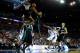 OMAHA, NE - MARCH 20: Julius Thomas #1 of the Portland State Vikings goes up for a rebound against the Kansas Jayhawks during the Midwest Region first round of the 2008 NCAA Men's Basketball Tournament on March 20, 2008 at the Qwest Center in Omaha, Nebr