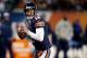CHICAGO, IL - DECEMBER 09: Quarterback Josh McCown #12 of the Chicago Bears looks to pass against the Dallas Cowboys during a game at Soldier Field on December 9, 2013 in Chicago, Illinois. (Photo by Jonathan Daniel/Getty Images)