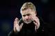ROTTERDAM, NETHERLANDS - APRIL 05: Feyenoord Manager, Ronald Koeman thanks the fans after victory in the Eredivisie match between Feyenoord and VVV Venlo at De Kuip on April 5, 2013 in Rotterdam, Netherlands. (Photo by Dean Mouhtaropoulos/Getty Images)