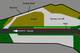 Turn 5 of Silverstone, with modified run-off.