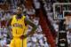 May 30, 2014; Miami, FL, USA; Indiana Pacers guard Lance Stephenson (1) looks on in game six of the Eastern Conference Finals against the Miami Heat of the 2014 NBA Playoffs at American Airlines Arena. Mandatory Credit: Steve Mitchell-USA TODAY Sports
