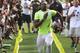Josh Sweat, a 240-pound defensive lineman, ran a 4.46 40-yard dash.