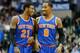 Iman Shumpert and J.R. Smith are two of the Knicks' wing players standing in Early's way.