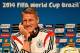 RIO DE JANEIRO, BRAZIL - JULY 12: Bastian Schweinsteiger of Germany talks with the media during a press conference ahead of the World Cup Final at Maracana on July 12, 2014 in Rio de Janeiro, Brazil. (Photo by Laurence Griffiths/Getty Images)