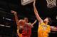 LOS ANGELES - NOVEMBER 19: Derrick Rose #1 of the Chicago Bulls puts up a shot against Pau Gasol #16 of the Los Angeles Lakers at Staples Center on November 19, 2009 in Los Angeles, California. NOTE TO USER: User expressly acknowledges and agrees that, b