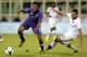 FLORENCE, ITALY - APRIL 19: Guillermo Cuadrado of ACF Fiorentina fights for the ball with Rafael Toloi of AS Roma during the Serie A match between ACF Fiorentina and AS Roma at Stadio Artemio Franchi on April 19, 2014 in Florence, Italy. (Photo by Gabrie