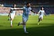 BELO HORIZONTE, BRAZIL - JUNE 21: Lionel Messi of Argentina celebrates scoring his team's first goal during the 2014 FIFA World Cup Brazil Group F match between Argentina and Iran at Estadio Mineirao on June 21, 2014 in Belo Horizonte, Brazil. (Photo by