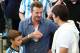 David Beckham was at the World Cup final.