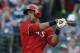 Texas Rangers outfielder Alex Rios is a possible target for a midseason Red Sox trade.