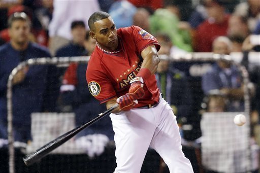 Yoenis Cespedes repeats as Home Run Derby champion - Athletics Nation