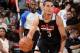 LAS VEGAS, NV - JULY 12: Nick Johnson #3 of the Houston Rockets handles the ball against the Miami Heat at the Samsung NBA Summer League 2014 on July 12, 2014 at the Cox Pavilion in Las Vegas, Nevada. NOTE TO USER: User expressly acknowledges and agrees t