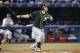 A staggering 49.0 percent of the batted balls Brandon Moss has hit in an Oakland uniform have been fly balls.
