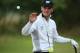 HOYLAKE, ENGLAND - JULY 16: Martin Kaymer of Germany catches a ball on the range during a practice round prior to the start of The 143rd Open Championship at Royal Liverpool on July 16, 2014 in Hoylake, England. (Photo by Andrew Redington/Getty Images)