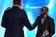 Floyd Mayweather, Jr. beat out Ronda Rousey and Jon Jones for the Top Fighter award at this year's ESPY Awards.