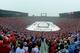 Jan 1, 2014; Ann Arbor, MI, USA; (EDITORS NOTE: image generated by stitching multiple photographs into a panorama) A general view of Michigan Stadium during the 2014 Winter Classic hockey game between the Toronto Maple Leafs and Detroit Red Wings. Mandat