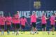 Barca back in training