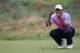 HOYLAKE, ENGLAND - JULY 19: Tiger Woods of the United States lines up a putt during the third round of The 143rd Open Championship at Royal Liverpool on July 19, 2014 in Hoylake, England. (Photo by Tom Pennington/Getty Images)