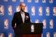 LAS VEGAS, NV - JULY 15: NBA Commissioner Adam Silver speaks at a press conference during the NBA Summer League on July 15, 2014 at the Wynn Hotel in Las Vegas, Nevada. NOTE TO USER: User expressly acknowledges and agrees that, by downloading and/or using