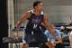 ORLANDO, FL - JULY 11: Josh Huestis #14 of the Oklahoma City Thunder defends against the Miami Heat during the game during the Samsung NBA Summer League 2014 on July 11, 2014 at Amway Center in Orlando, Florida. NOTE TO USER: User expressly acknowledges a
