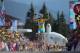 CHAMROUSSE, FRANCE - JULY 18: Vincenzo Nibali of Italy and the Astana Pro Team celebrates as he defends the overall race leader's yellow jersey and wins the thirteenth stage of the 2014 Tour de France, a 197km stage between Saint-Etienne and Chamrousse,