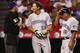 Scott Rolen as a member of the Blue Jays.