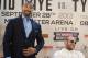 LONDON, ENGLAND - JULY 11: British heavyweight boxers David Haye (L) and Tyson Fury attend a press conference to announce their upcoming title fight on July 11, 2013 in London, England. (Photo by Shaun Botterill/Getty Images)