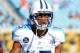 Dec 22, 2013; Jacksonville, FL, USA; Tennessee Titans wide receiver Justin Hunter (15) warms up before the game against the Tennessee Titans at EverBank Field. Mandatory Credit: Melina Vastola-USA TODAY Sports