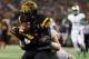 Arizona State WR Jaelen Strong makes one of his eight receptions in last October's loss to Notre Dame. The Irish and the Sun Devils will meet again in Tempe Nov. 8.
