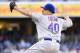 SAN DIEGO, CA - JULY 18: Bartolo Colon #40 of the New York Mets pitches during the first inning of a baseball game against the San Diego Padres at Petco Park July 18, 2014 in San Diego, California. (Photo by Denis Poroy/Getty Images)