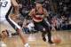 SAN ANTONIO, TX - MAY 6: Mo Williams #25 of the Portland Trail Blazers handles the ball against the San Antonio Spurs in Game One of the Western Conference Semi-Finals during the 2014 NBA Playoffs at AT&T Center on May 6, 2014 in San Antonio, Texas. NOTE