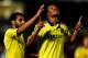 HIGH WYCOMBE, ENGLAND - JULY 16: Izzy Brown of Chelsea celebrates scoring a goal duing the pre season friendly match between Wycombe Wanderers and Chelsea at Adams Park on July 16, 2014 in High Wycombe, England. (Photo by Ben Hoskins/Getty Images)