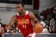 LAS VEGAS, NV - JULY 13: Andrew Wiggins #21 of the Cleveland Cavaliers handles the ball against the San Antonio Spurs at the Samsung NBA Summer League 2014 on July 13, 2014 at the Cox Pavilion in Las Vegas, Nevada. NOTE TO USER: User expressly acknowledg