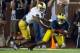 Russell and the Irish secondary struggled mightily against Michigan's Jeremy Gallon.