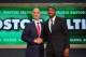 Jun 26, 2014; Brooklyn, NY, USA; James Young (Kentucky) shakes hands with NBA commissioner Adam Silver after being selected as the number seventeen overall pick to the Boston Celtics in the 2014 NBA Draft at the Barclays Center. Mandatory Credit: Brad Pen