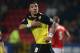 LONDON, ENGLAND - APRIL 29: Troy Deeney of Watford celebrates his goal during the Sky Bet Championship match between Charlton Athletic and Watford at The Valley on April 29, 2014 in London, England. (Photo by Jamie McDonald/Getty Images)