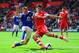 SOUTHAMPTON, ENGLAND - APRIL 26: James McCarthy of Everton and Dejan Lovren of Southampton battle for the ball during the Barclays Premier League match between Southampton and Everton at St Mary's Stadium on April 26, 2014 in Southampton, England. (Phot