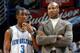 NEW ORLEANS - OCTOBER 17: Byron Scott, head coach of the New Orleans Hornets talks to Chris Paul #3 on October 17, 2009 at the New Orleans Arena in New Orleans, Louisiana. NOTE TO USER: User expressly acknowledges and agrees that, by downloading and or u