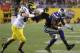 Sophomore LB Ben Gedeon is rapidly becoming a talked-about player. Not bad for an "average" recruit, huh?